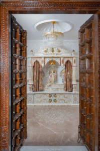 White Marble Temple Designs in India for Elegant Pooja Rooms